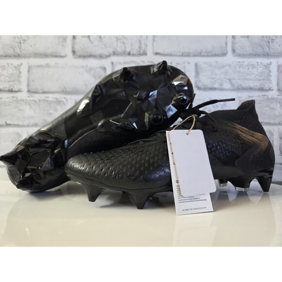 Adidas Predator Accuracy.1 SG Soccer Cleats Men\'s Size US 8.5 GW4581 Black main image 4